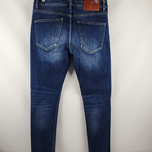 ANOM Jeans Mens 34x31 Blue Selvedge Denim - Picture 8 of 11